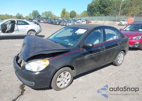 2010 Hyundai Accent Gls из США, поврежденный, VIN KMHCN4AC7AU404868